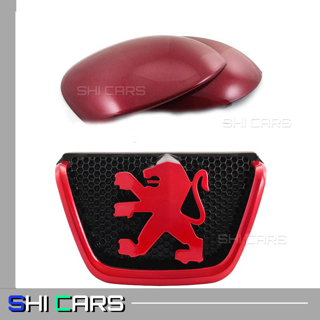 آرم جلو پنجره و فلاپ آینه بغل اسپرت 206 - شیکارز