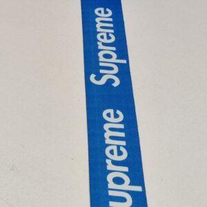کمربند ایمنی اسپرت طرح supreme آبی خودرو - شیکارز