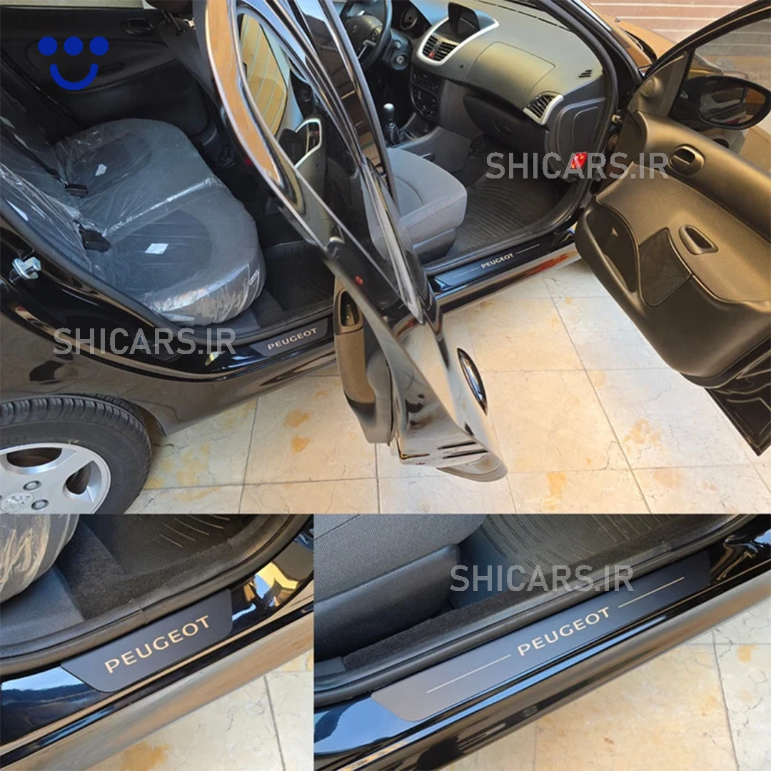 پارکابی پلکسی پژو 206 و 207 بسته 4 عددی - شیکارز