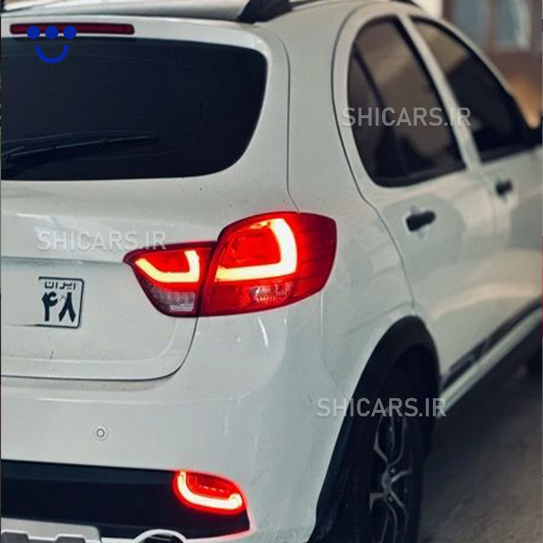 چراغ خطر عقب صندوق نورگستر نئون اسپرت کوئیک بسته 2عددی - شیکارز