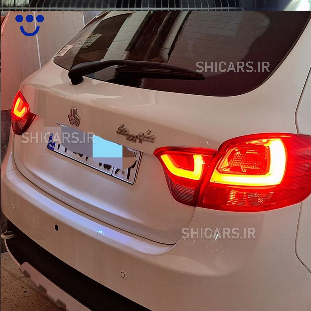 چراغ خطر عقب صندوق نورگستر نئون اسپرت کوئیک بسته 2عددی - شیکارز